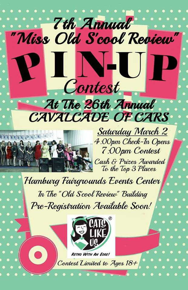 Cats Like Us Sponsors Miss Old S'Cool Review Pin-Up Contest Again 2019!