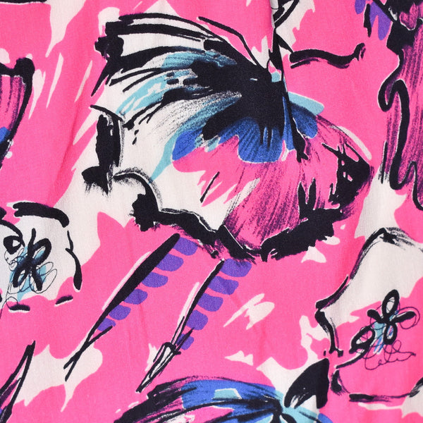 1940s Ballerina Print Vintage Dress Cats Like Us