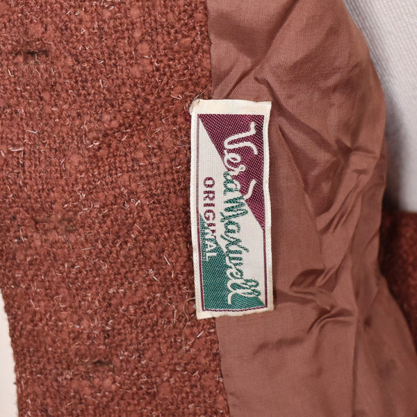 1940s Brown A-line Skirt Suit Cats Like Us