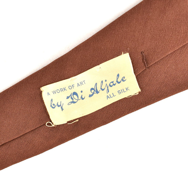 1940s Di Aljale Leaf Art Vintage Tie Cats Like Us