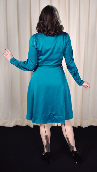 1940s Geraldine Shirt Dress Cats Like Us