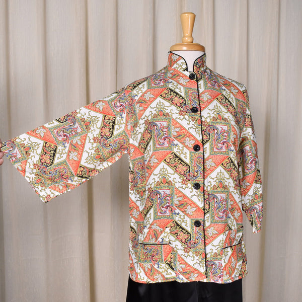 1940s Paisley 2 pc PJS Cats Like Us