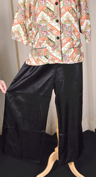 1940s Paisley 2 pc PJS Cats Like Us