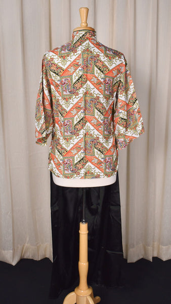 1940s Paisley 2 pc PJS Cats Like Us