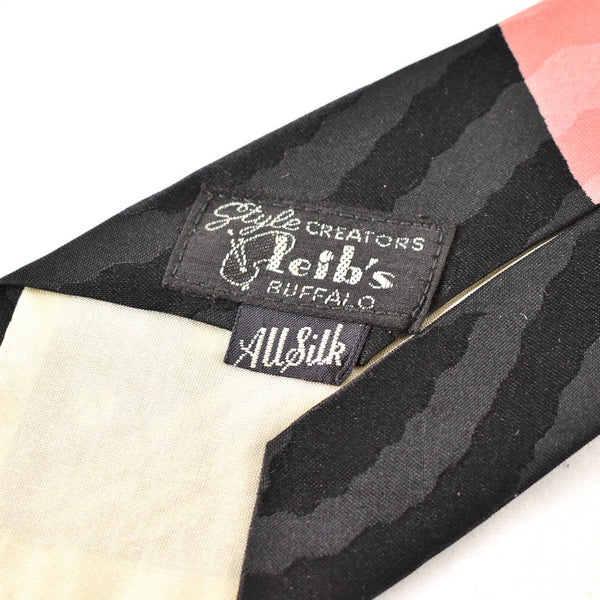 1940s Pink Ribbon Vintage Tie Cats Like Us