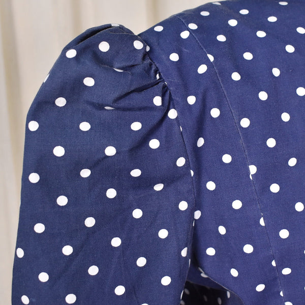 1940s Style Bow Peplum Dress Cats Like Us