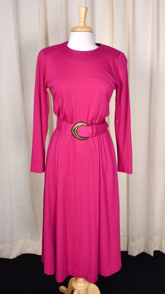 1940 long sleeve dress Early 1940s inspired wool crepe afternoon dress The Vintage Dressmaker