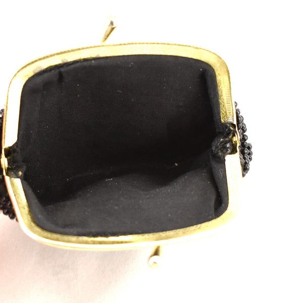 1950s Black Candy Dot Vintage Purse Cats Like Us