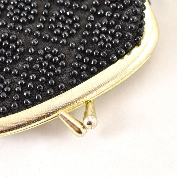 1950s Black Candy Dot Vintage Purse Cats Like Us