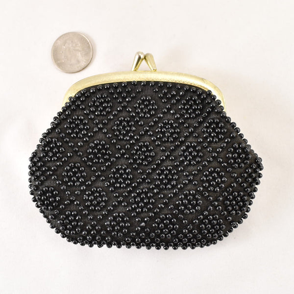 1950s Black Candy Dot Vintage Purse Cats Like Us