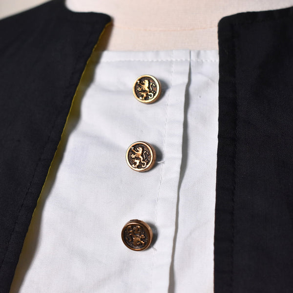 1950s Black & White Wiggle Dress w Jacket Cats Like Us