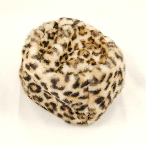 1950s Faux Leopard Pillbox Hat Cats Like Us