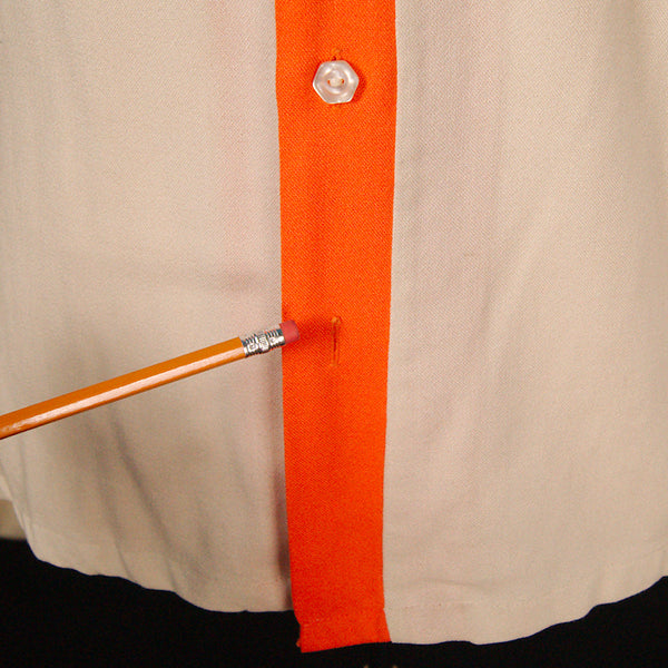 1950s Funeral Bowling Shirt Cats Like Us