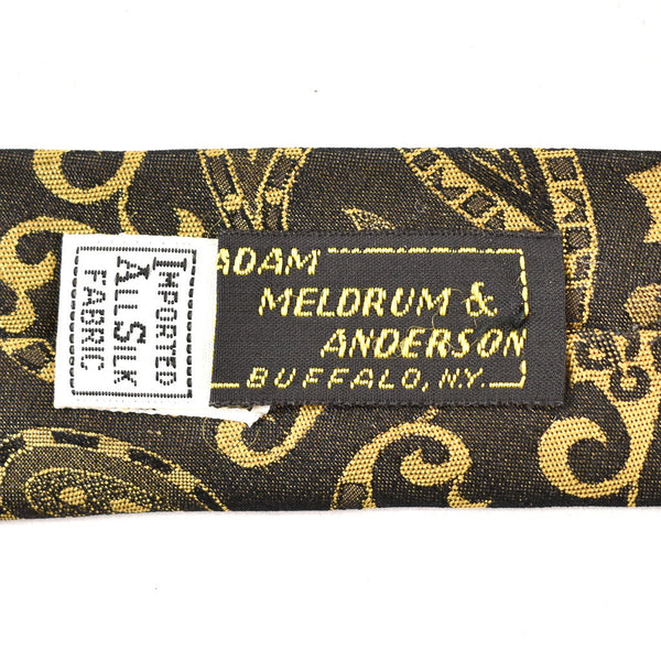 1950s Golden Paisley Vintage Tie Cats Like Us