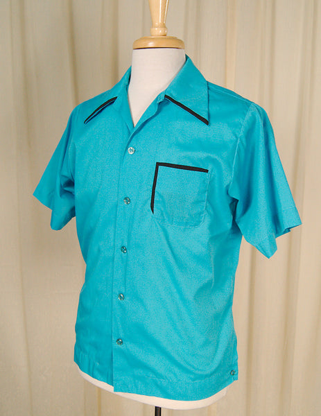 1950s Ice Cream Bowling Shirt Cats Like Us