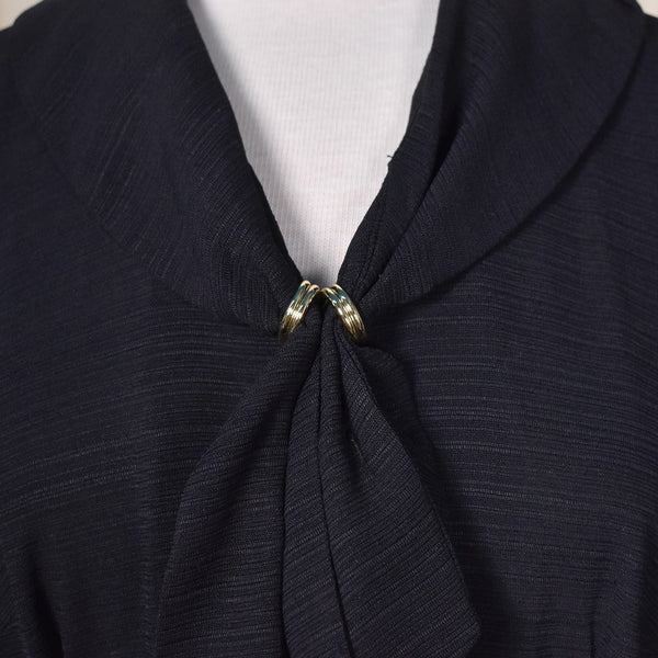 1950s LBD Scarf Vintage Shirt Dress Cats Like Us