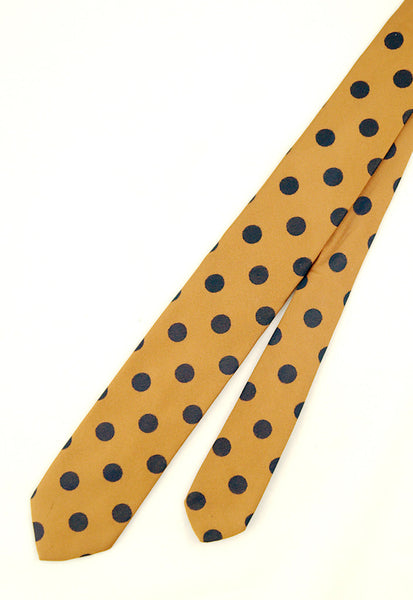 1950s Navy Polka Dot Tie Cats Like Us