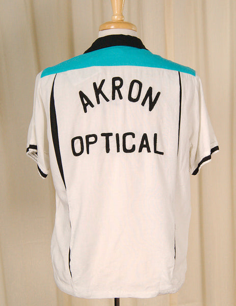 1950s Optical Bowling Shirt Cats Like Us