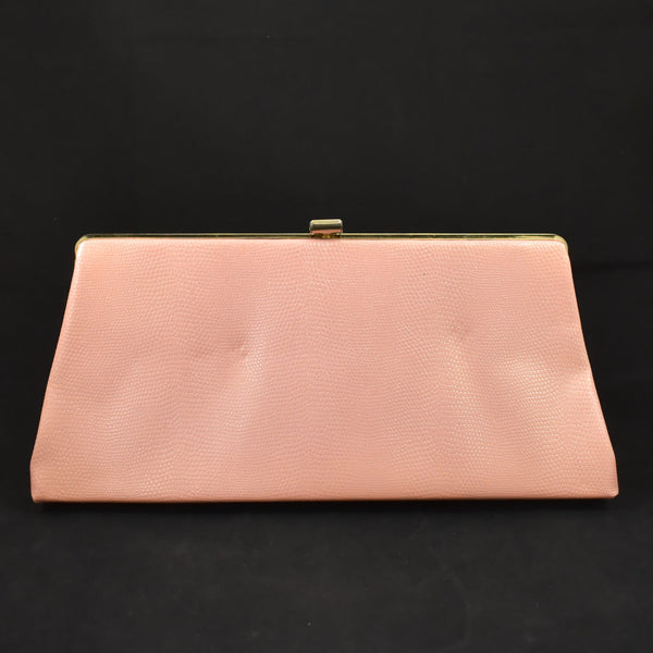 1950s Pink Snakeskin Handbag Cats Like Us