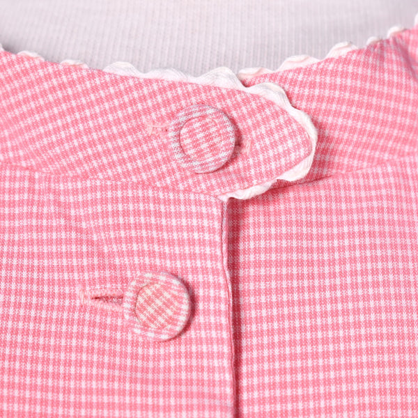 1950s Pink Vintage Peplum Skirt Set Cats Like Us