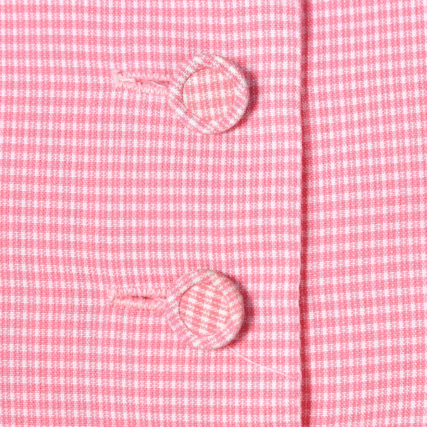 1950s Pink Vintage Peplum Skirt Set Cats Like Us