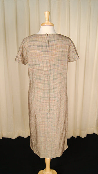 1950s Plaid Dress w Jacket Cats Like Us