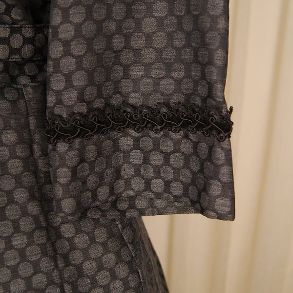 1950s Polka Dot Shirt Dress Cats Like Us