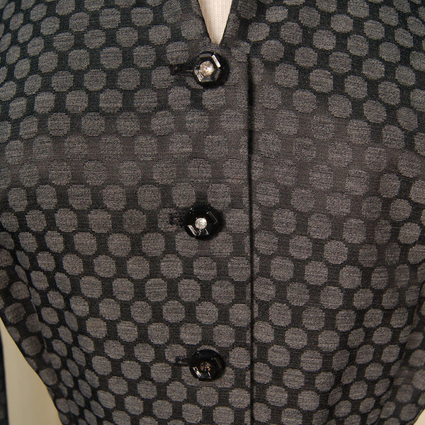 1950s Polka Dot Shirt Dress Cats Like Us