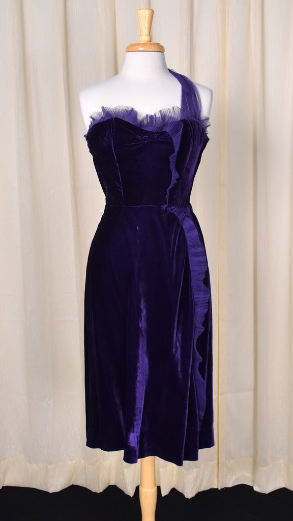 Blue velvet hot sale vintage clothing