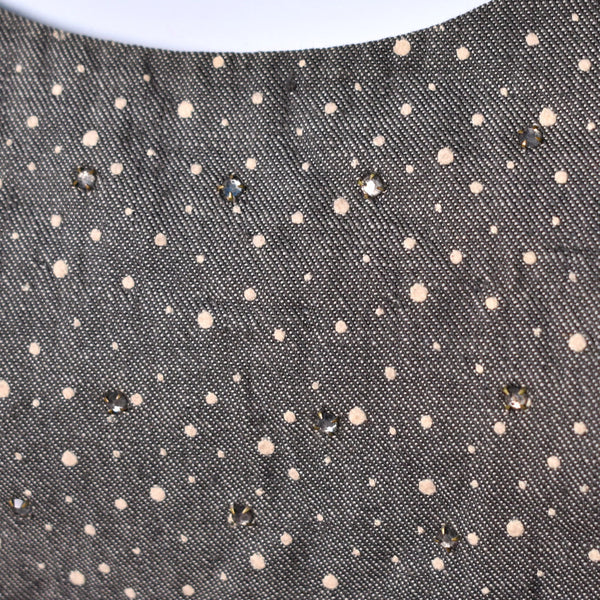 1950s Rhinestone Dot Dress Cats Like Us