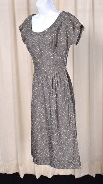 1950s Rhinestone Dot Dress Cats Like Us