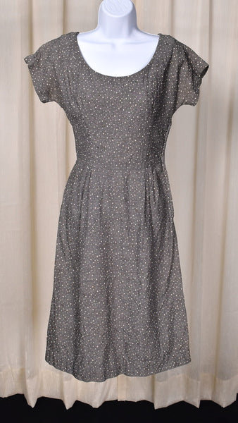 1950s Rhinestone Dot Dress Cats Like Us