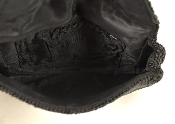 1950s Small Beaded Clutch Bag Cats Like Us