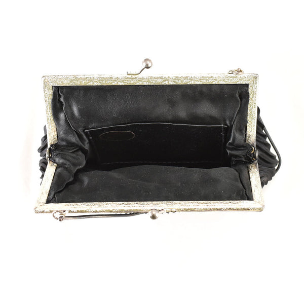 1950s Small Pleated Vintage Handbag Cats Like Us