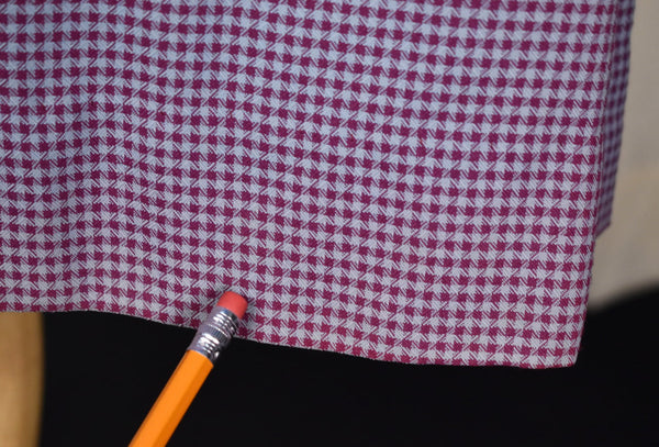 1950s Vintage Blue & Purple Checked Coat Dress Cats Like Us