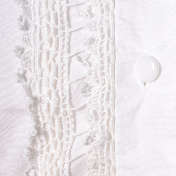 1950s Vintage Lace Front & Back Blouse Cats Like Us