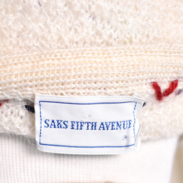 1950s Vintage Novelty Tennis Sweater Cats Like Us