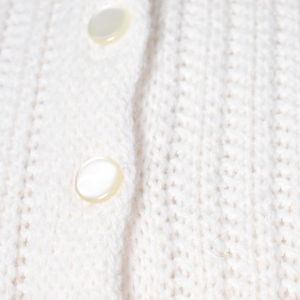 1950s Vintage Off White Cropped Sweater Cats Like Us