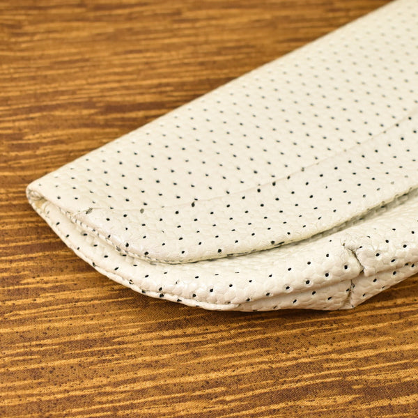 1950s Vintage Off White Lattice Clutch Bag Cats Like Us