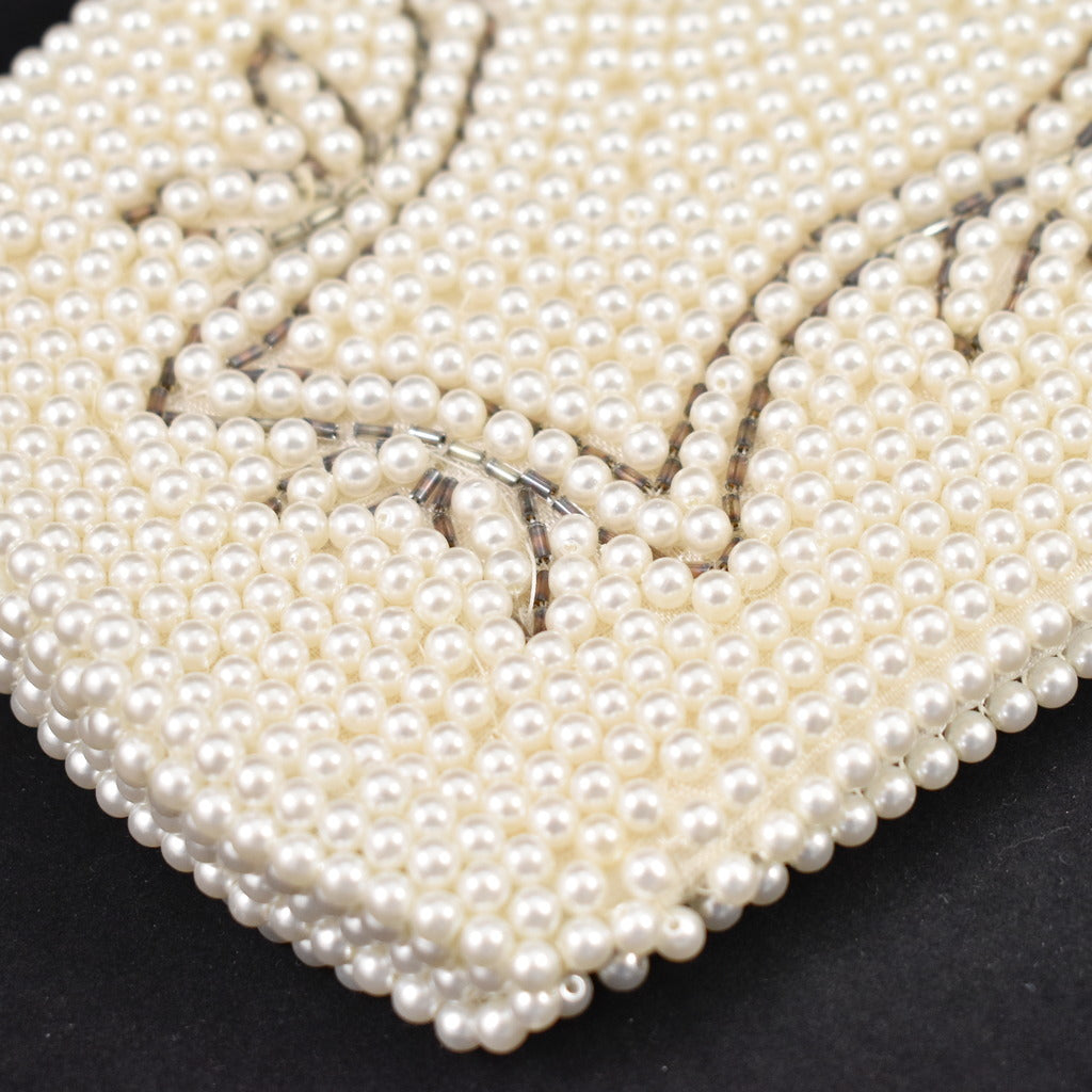 Vintage pearl online clutch