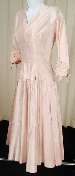 1950s Vintage Pink Princess Dress Cats Like Us