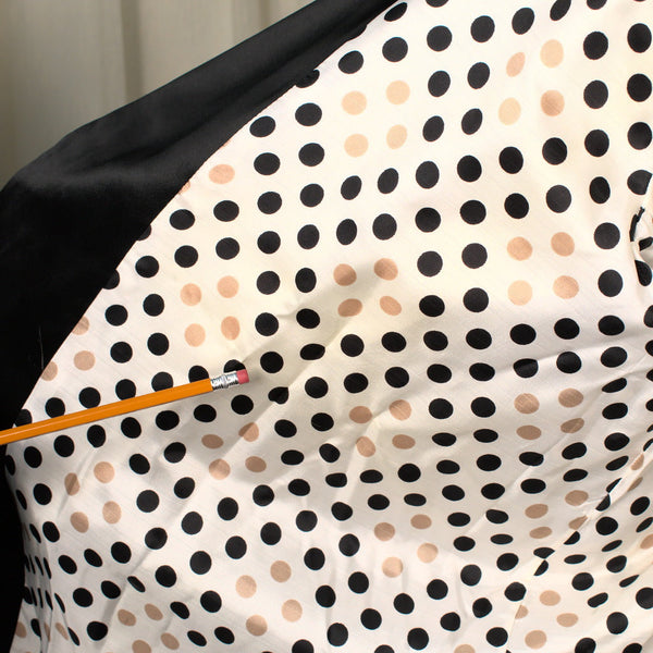 1950s Vintage Polka Dot Smoking Jacket Cats Like Us