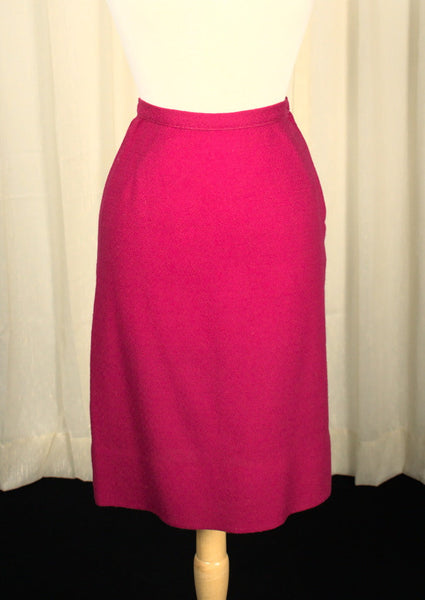 1950s Vintage Raspberry Pink Suit Cats Like Us