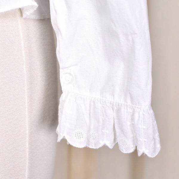 1950s Vintage Scallop Eyelet Blouse Cats Like Us