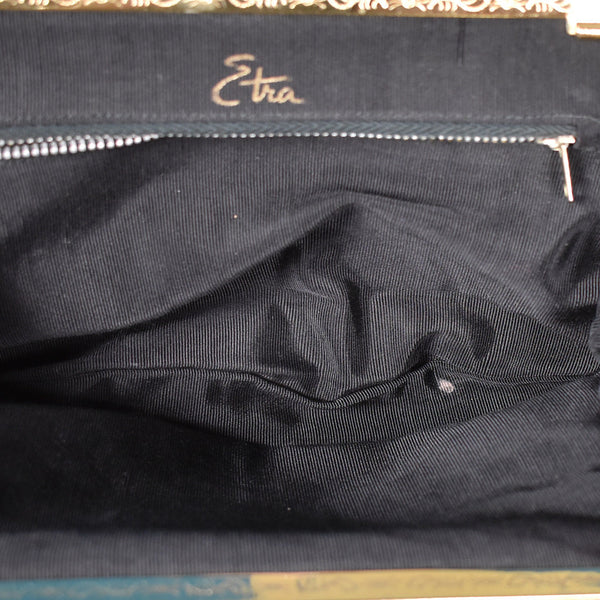 1950s Vintage Small Black Leather Purse Cats Like Us