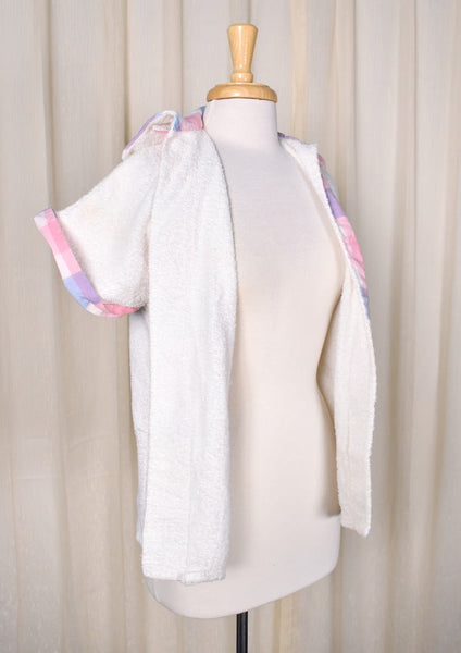 1950s Vintage Terrycloth Swim Jacket Cats Like Us