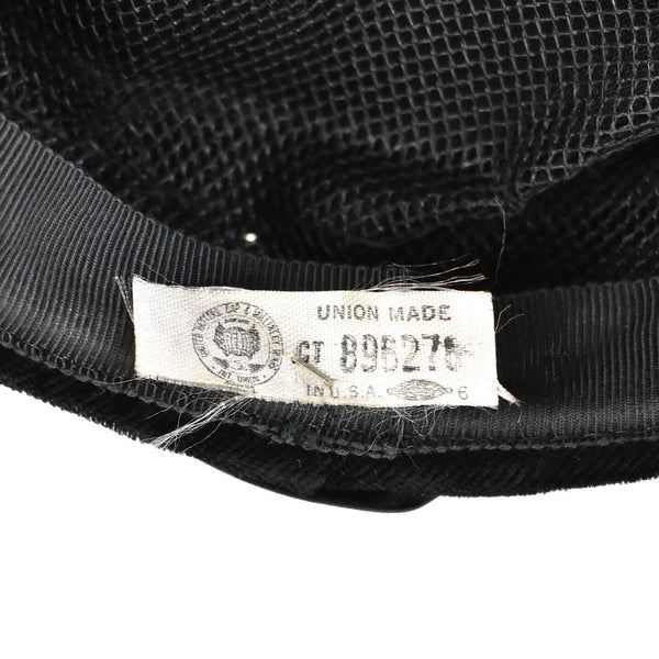 1950s Vintage Velvet Pillbox Hat w Pin Cats Like Us