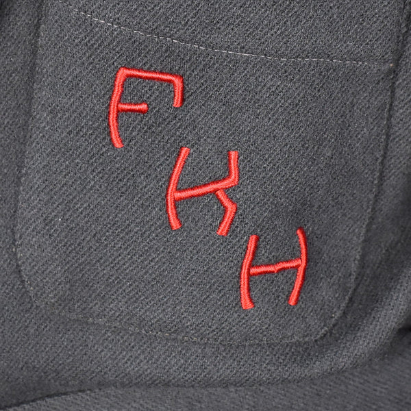 1950s Vintage Wool Monogrammed Robe Cats Like Us