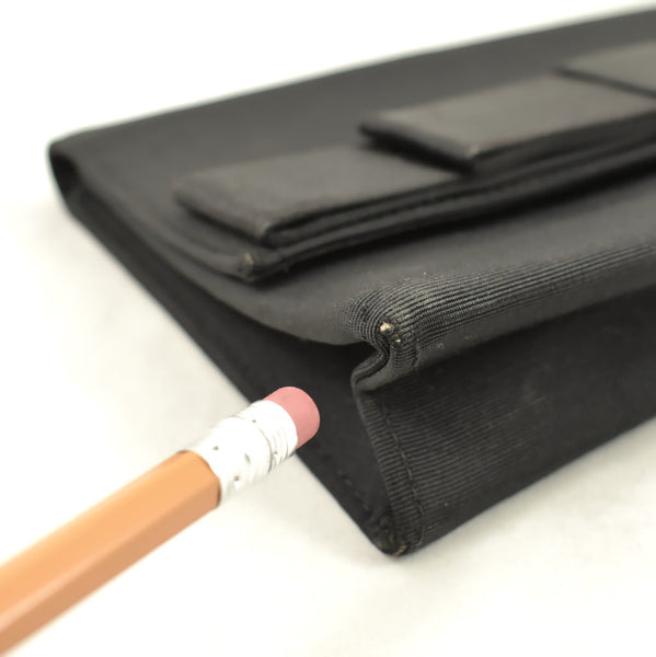 1960s Black Bow Clutch Bag Cats Like Us