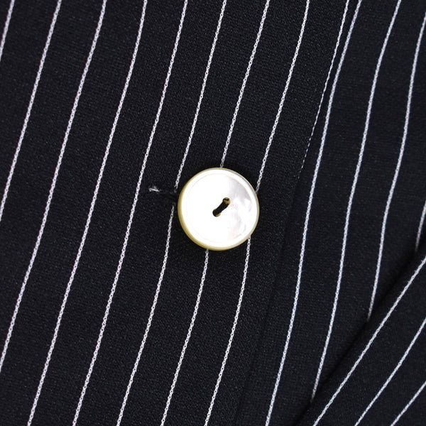 1960s Black Pinstripe Pant Suit Cats Like Us